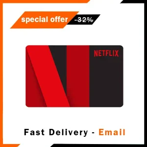 Netflix Gift Card Key TURKEY