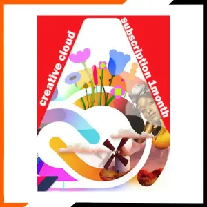 Adobe Creative Cloud (PC) – Digital License (1 Month)