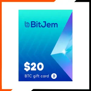 BitJem Bitcoin Gift Card 20 USD BitJem Key